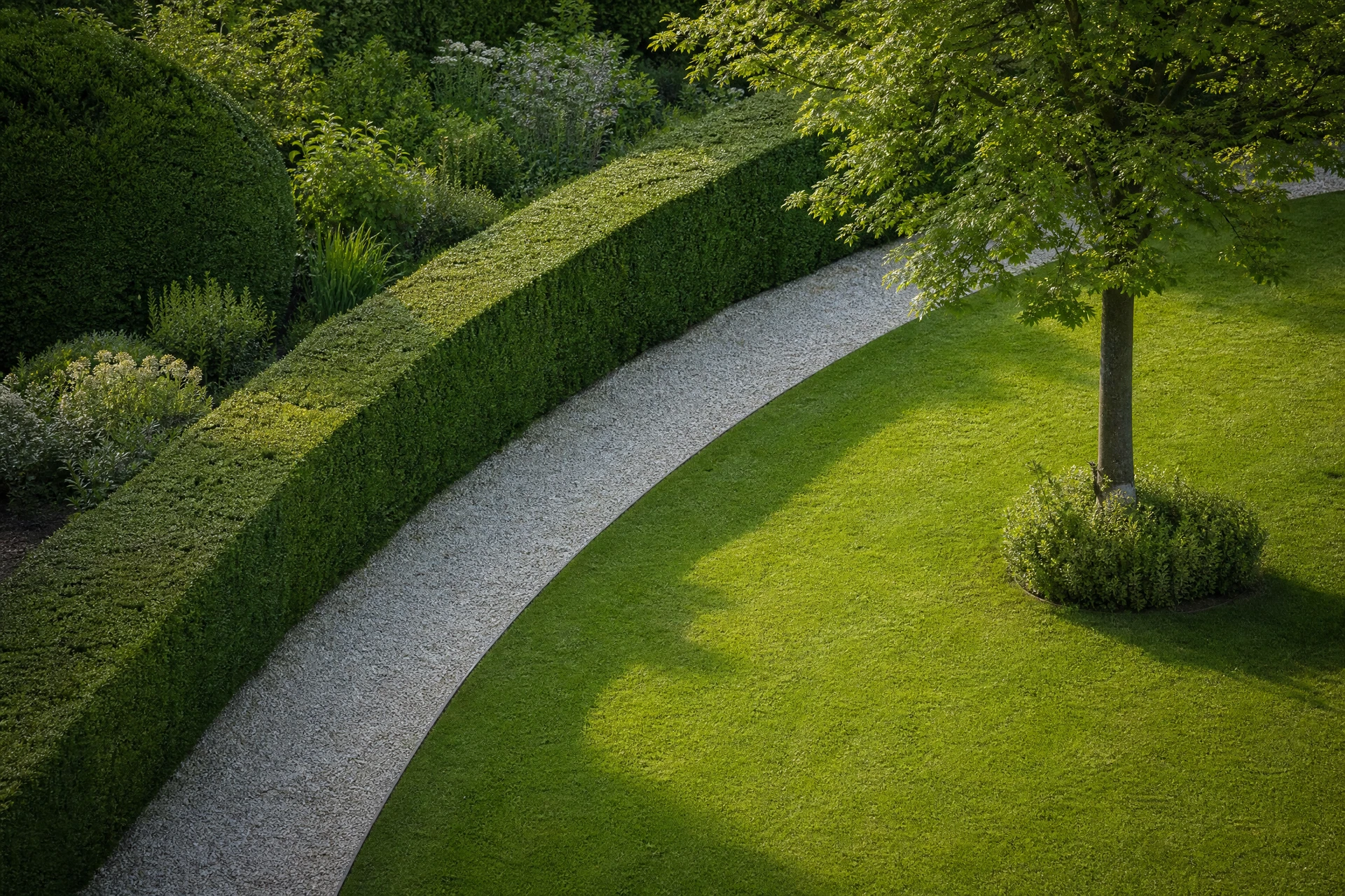 Visuel d’illustration d’un jardin entretenu